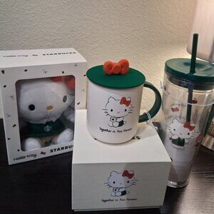 2025 Starbucks + Hello Kitty Holiday Launch Collection